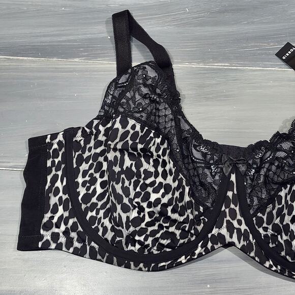 Torrid Full Coverage Unlined Bombshell Lace Straight Back Underwire Bra 46C - Picture 3 of 13